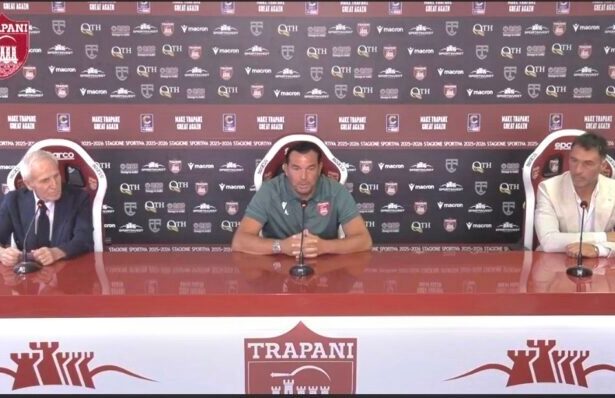 aronica trapani conferenza stampa